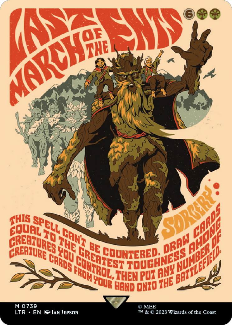 Last March of the Ents (Borderless Poster) [The Lord of the Rings: Tales of Middle-Earth] | Exor Games Dartmouth