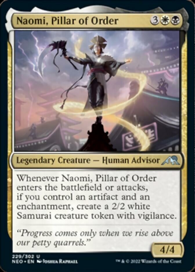 Naomi, Pillar of Order [Kamigawa: Neon Dynasty] | Exor Games Dartmouth