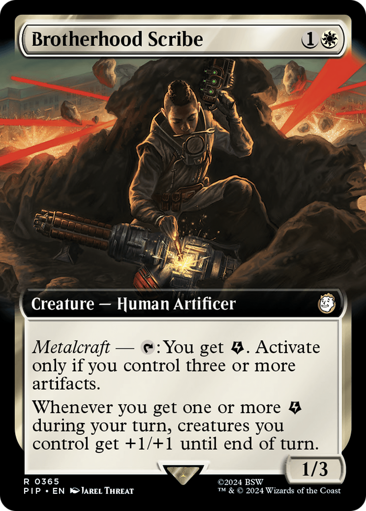 Brotherhood Scribe (Extended Art) [Fallout] | Exor Games Dartmouth