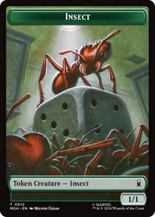 Insect // Clue Double-Sided Token [Marvel Super Heroes Tokens] | Exor Games Dartmouth