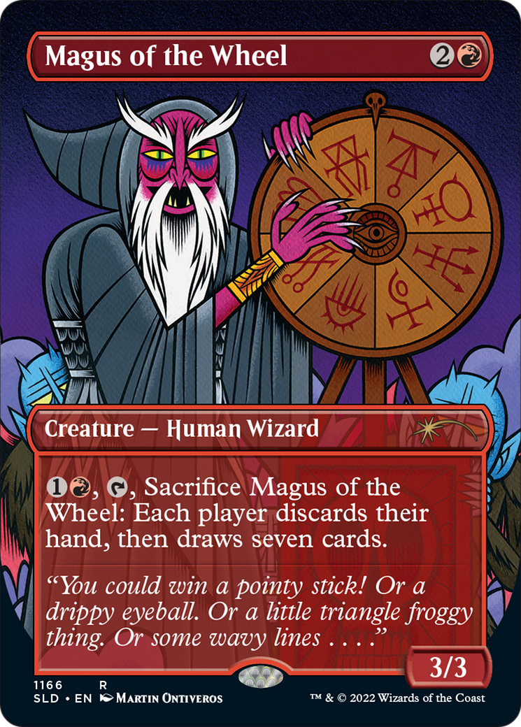 Magus of the Wheel (Borderless) [Secret Lair Drop Series] | Exor Games Dartmouth