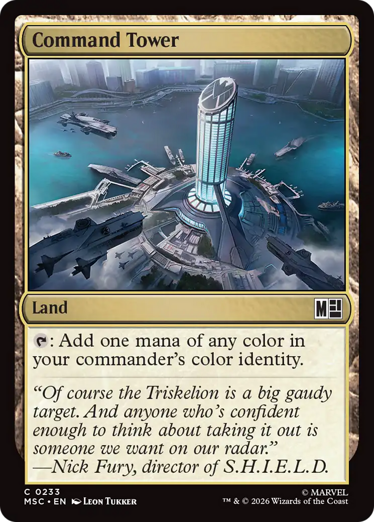 Command Tower [Marvel Super Heroes Commander] | Exor Games Dartmouth