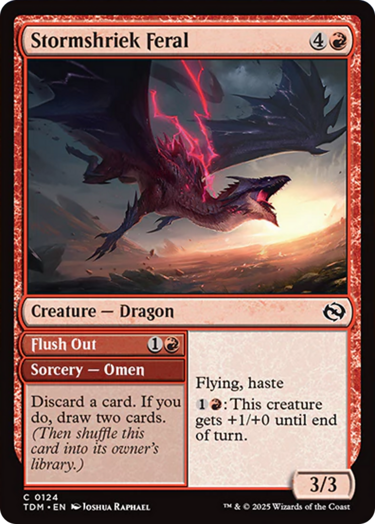 Stormshriek Feral [Tarkir: Dragonstorm] | Exor Games Dartmouth