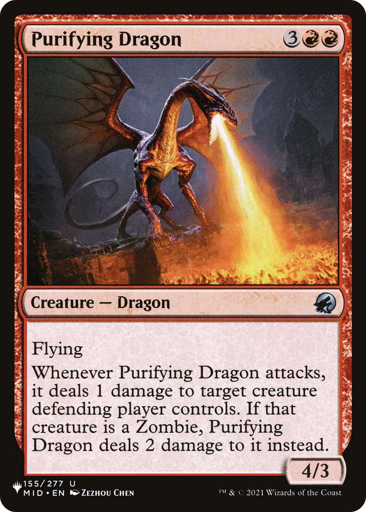 Purifying Dragon [The List Reprints] | Exor Games Dartmouth