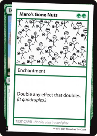 Maro's Gone Nuts (2021 Edition) [Mystery Booster Playtest Cards] | Exor Games Dartmouth