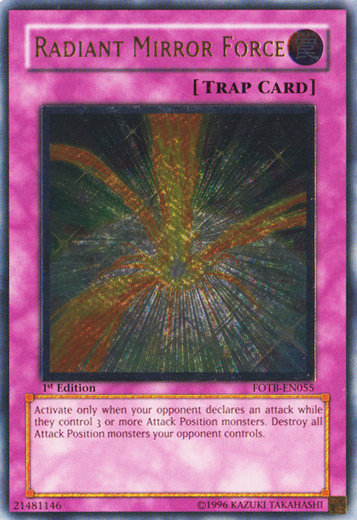 Radiant Mirror Force [FOTB-EN055] Ultimate Rare | Exor Games Dartmouth