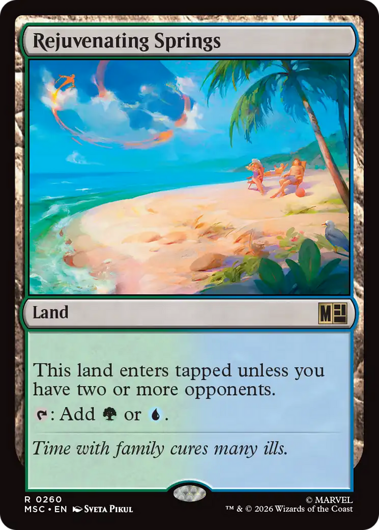 Rejuvenating Springs [Marvel Super Heroes Commander] | Exor Games Dartmouth