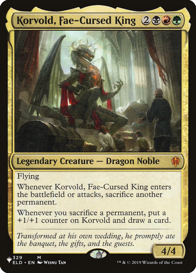 Korvold, Fae-Cursed King [The List] | Exor Games Dartmouth