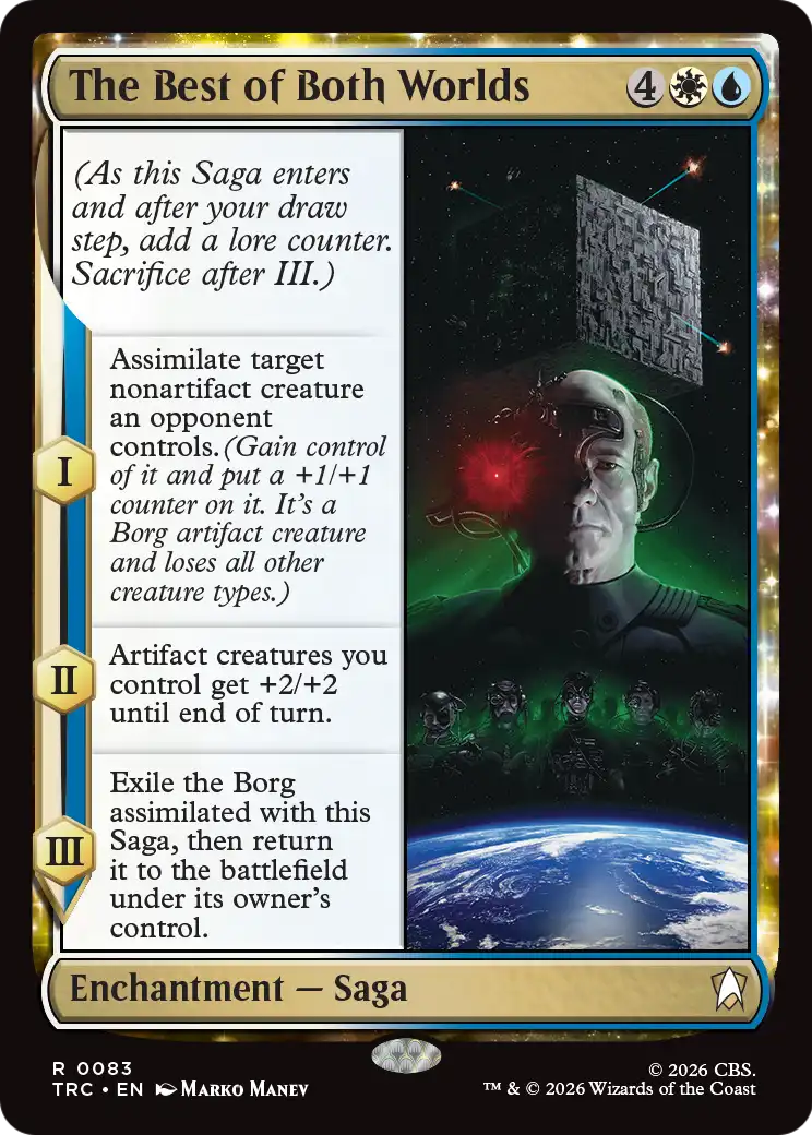 The Best of Both Worlds (Surge Foil) [Star Trek Commander] | Exor Games Dartmouth