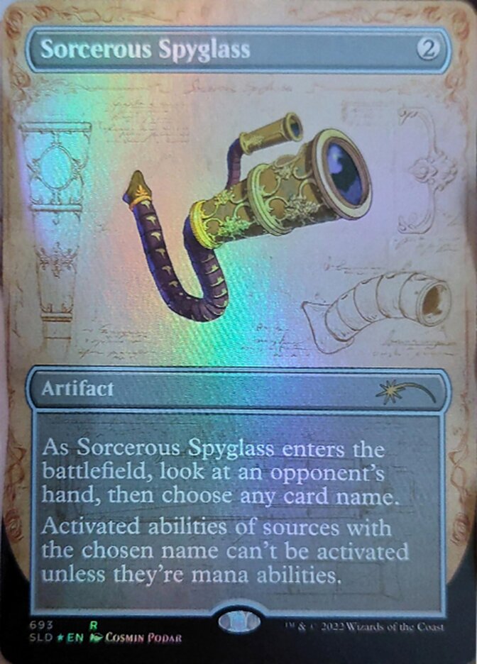 Sorcerous Spyglass (Blueprint) [Secret Lair Drop Promos] | Exor Games Dartmouth