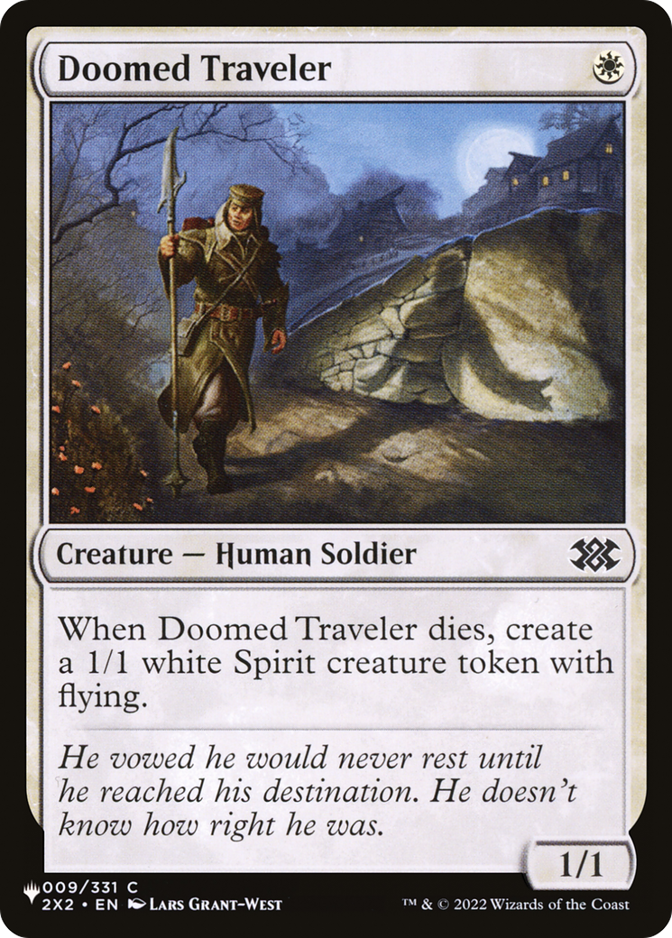 Doomed Traveler [The List] | Exor Games Dartmouth