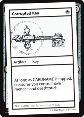 Corrupted Key (2021 Edition) [Mystery Booster Playtest Cards] | Exor Games Dartmouth