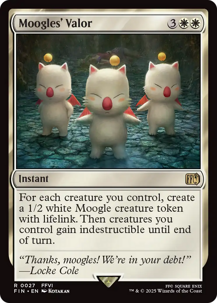 Moogles' Valor [FINAL FANTASY] | Exor Games Dartmouth