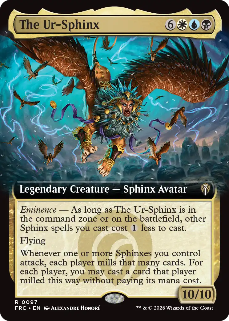 The Ur-Sphinx (Extended Art) [Reality Fracture Commander] | Exor Games Dartmouth