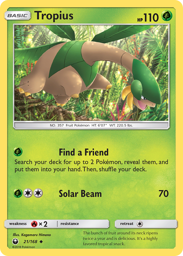 Tropius (21/168) [Sun & Moon: Celestial Storm] | Exor Games Dartmouth