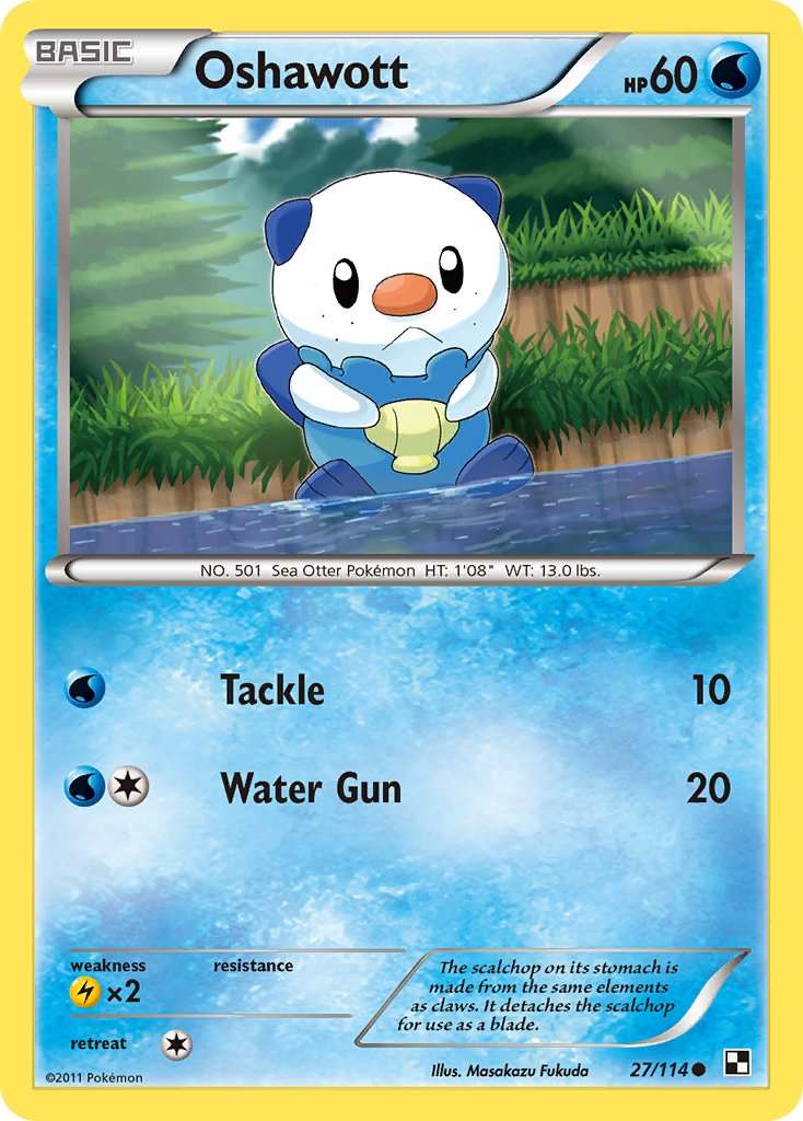 Oshawott (27/114) [Alternate Art Promos] | Exor Games Dartmouth