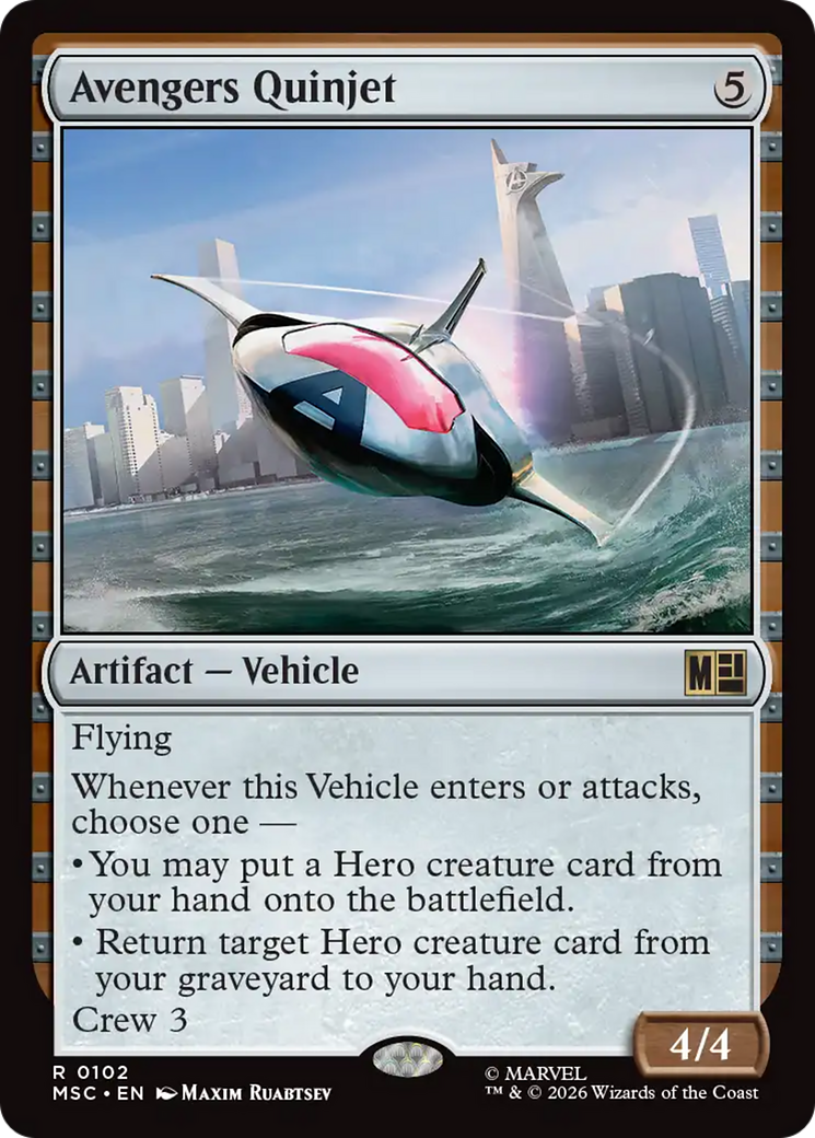 Avengers Quinjet [Marvel Super Heroes Commander] | Exor Games Dartmouth