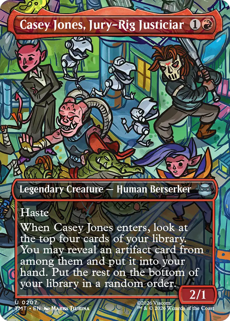Casey Jones, Jury-Rig Justiciar (Borderless) [Teenage Mutant Ninja Turtles] | Exor Games Dartmouth
