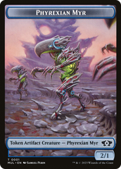 Phyrexian Myr // Phyrexian Hydra (11) Double-Sided Token [March of the Machine Tokens] | Exor Games Dartmouth