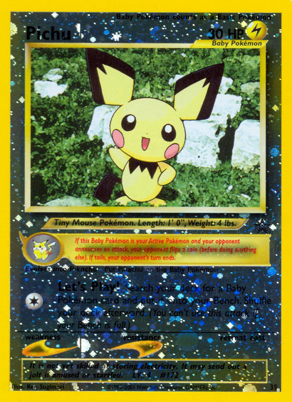 Pichu (35) [Wizards of the Coast: Black Star Promos] | Exor Games Dartmouth