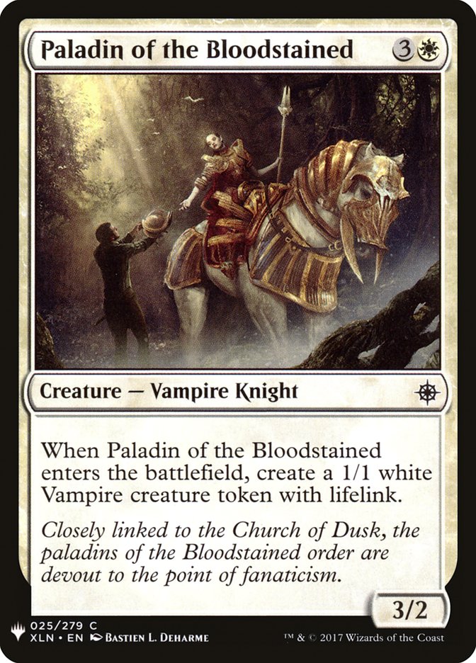 Paladin of the Bloodstained [Mystery Booster] | Exor Games Dartmouth