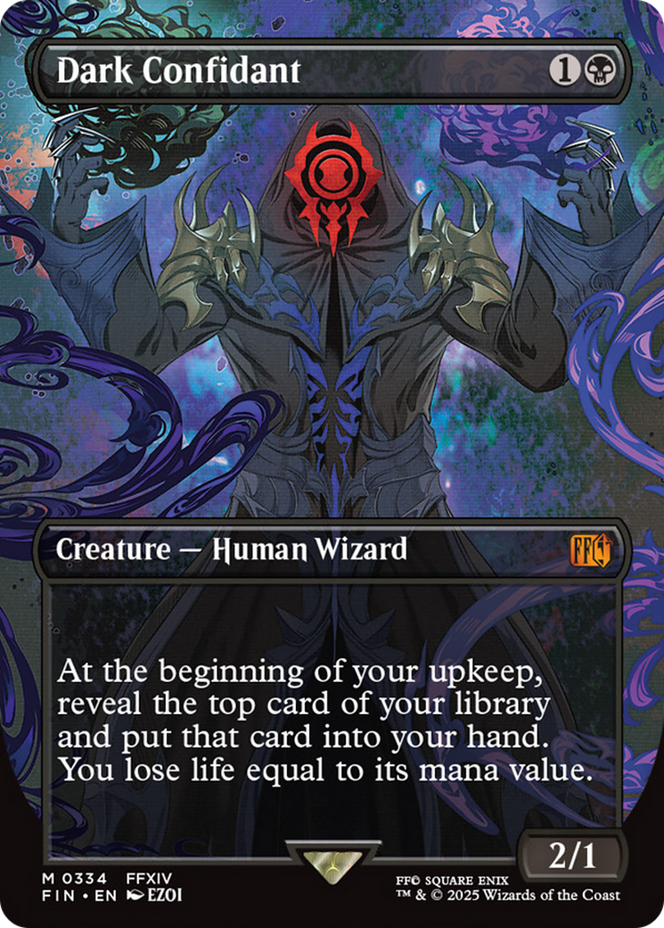 Dark Confidant (Borderless) [FINAL FANTASY] | Exor Games Dartmouth