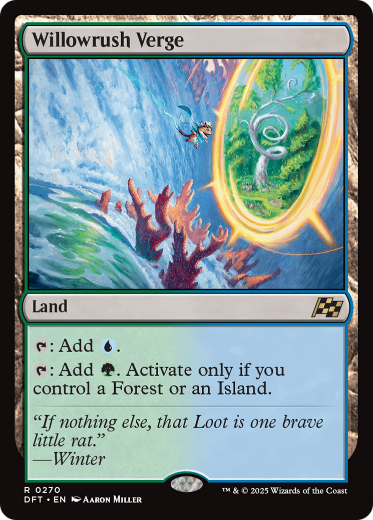 Willowrush Verge [Aetherdrift] | Exor Games Dartmouth