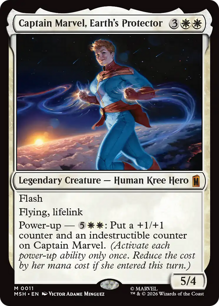 Captain Marvel, Earth's Protector [Marvel Super Heroes] | Exor Games Dartmouth