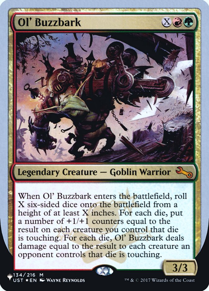 Ol' Buzzbark (Unfinity Foil Edition) [The List] | Exor Games Dartmouth