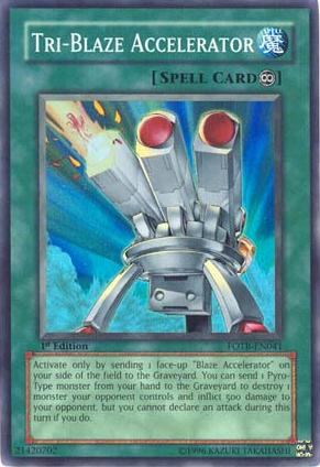 Tri-Blaze Accelerator [FOTB-EN041] Super Rare | Exor Games Dartmouth