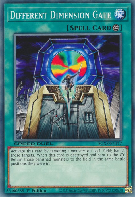 Different Dimension Gate [SGX3-ENF17] Common | Exor Games Dartmouth