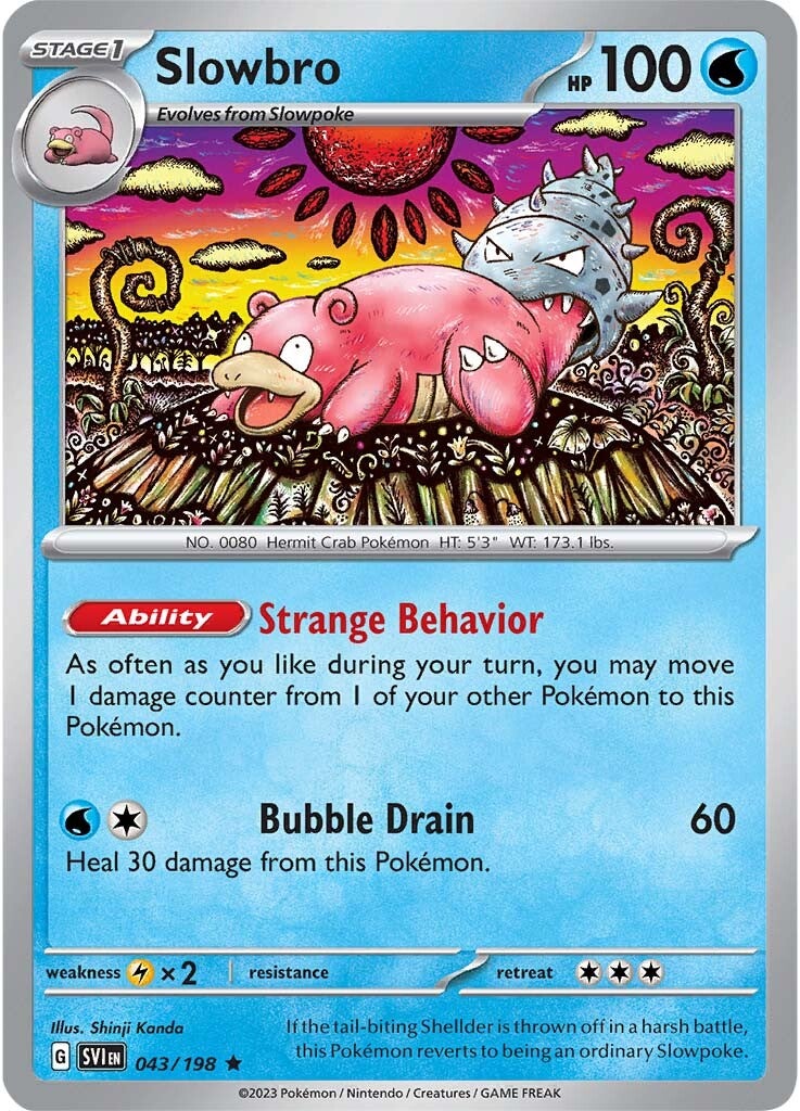 Slowbro (043/198) [Scarlet & Violet: Base Set] | Exor Games Dartmouth