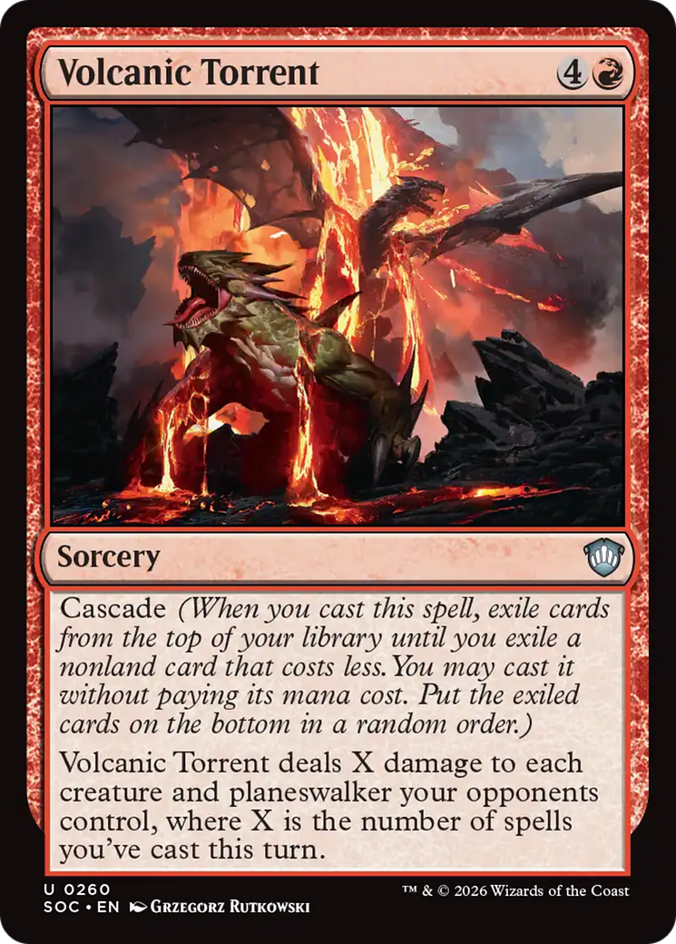 Volcanic Torrent [Secrets of Strixhaven Commander] | Exor Games Dartmouth