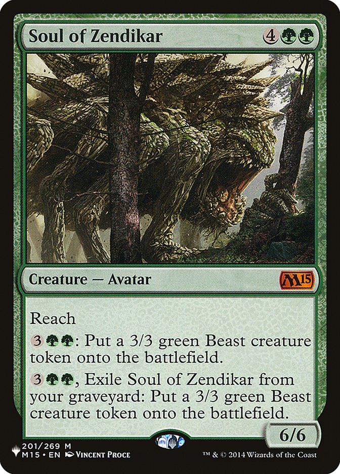 Soul of Zendikar [The List] | Exor Games Dartmouth