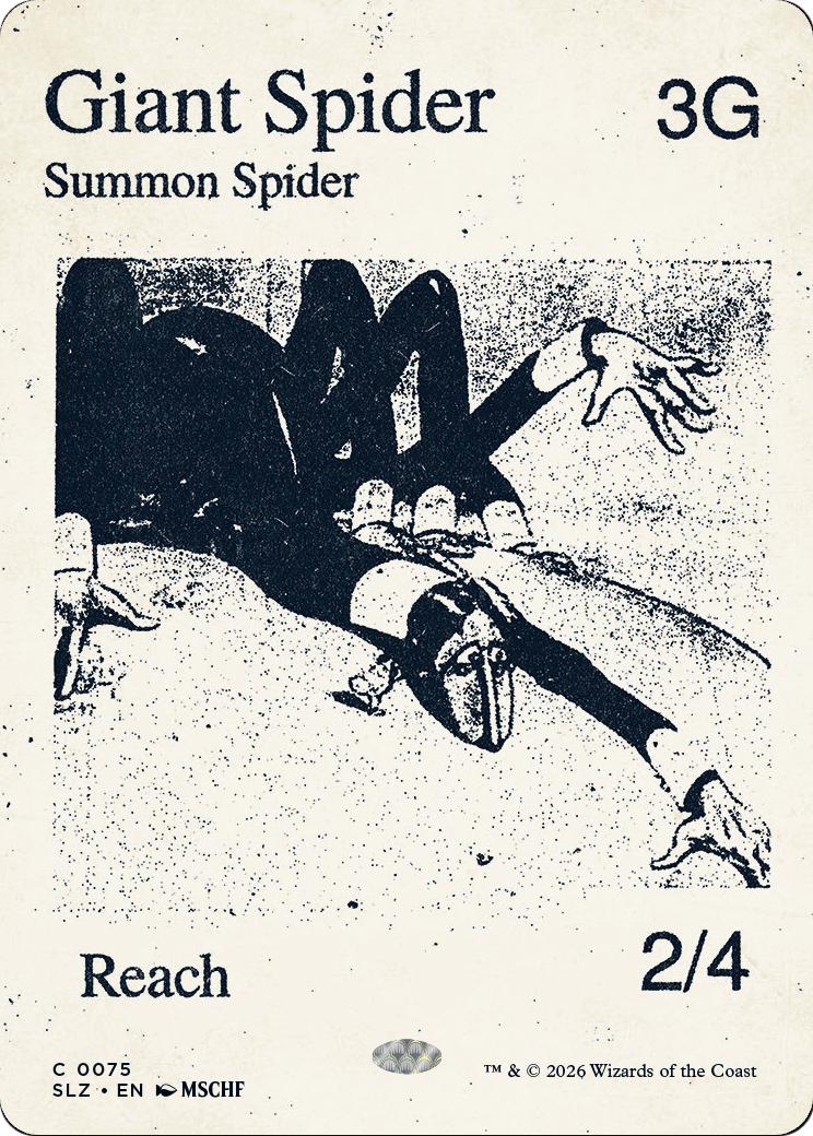 Giant Spider (0075) [Secret Lair x MSCHF: The Zeta Set] | Exor Games Dartmouth
