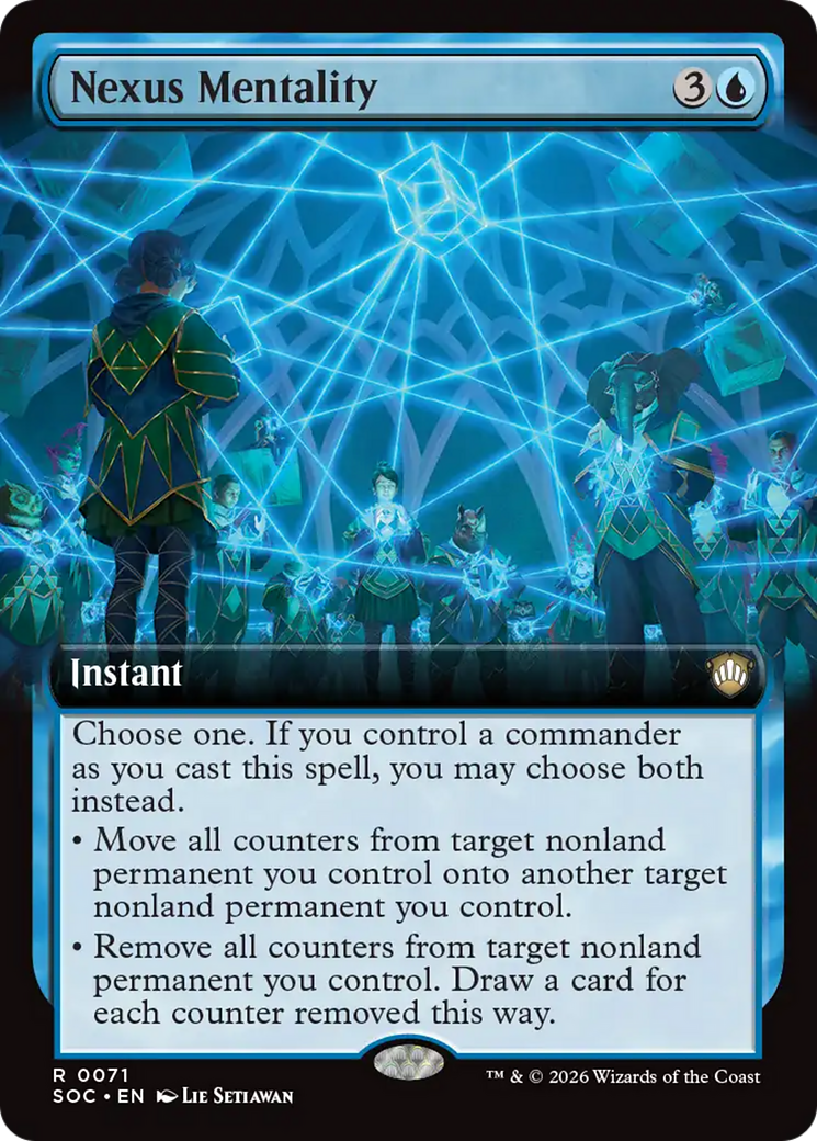 Nexus Mentality (Extended Art) [Secrets of Strixhaven Commander] | Exor Games Dartmouth