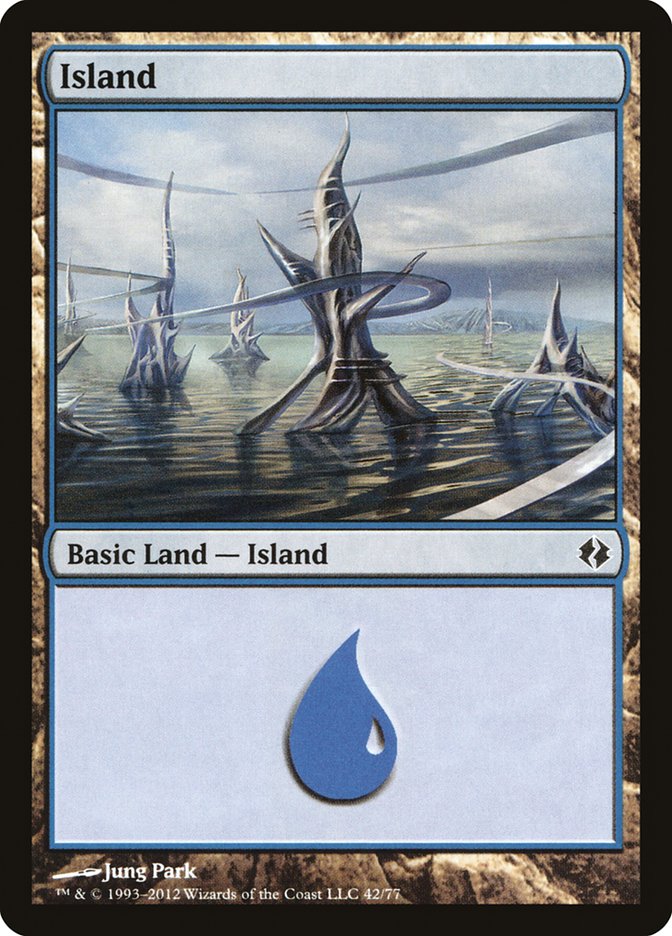 Island (42) [Duel Decks: Venser vs. Koth] | Exor Games Dartmouth