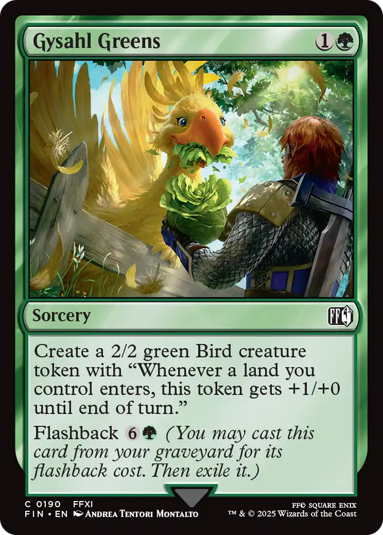 Gysahl Greens [FINAL FANTASY] | Exor Games Dartmouth