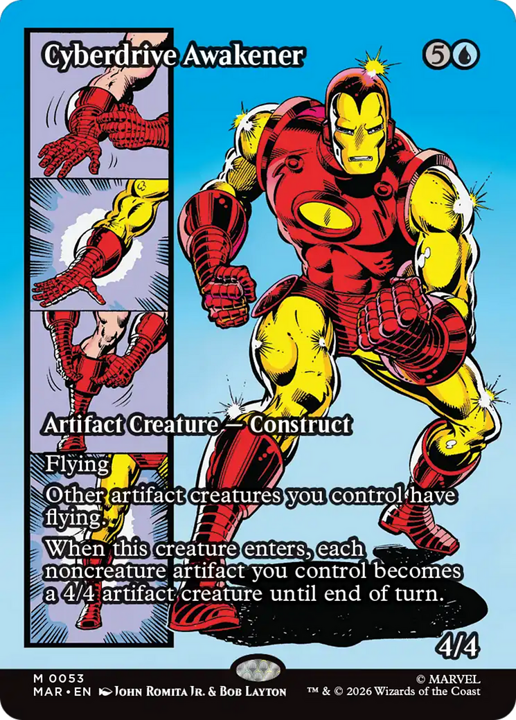 Cyberdrive Awakener (Borderless) [Marvel Universe: Eternal-Legal] | Exor Games Dartmouth