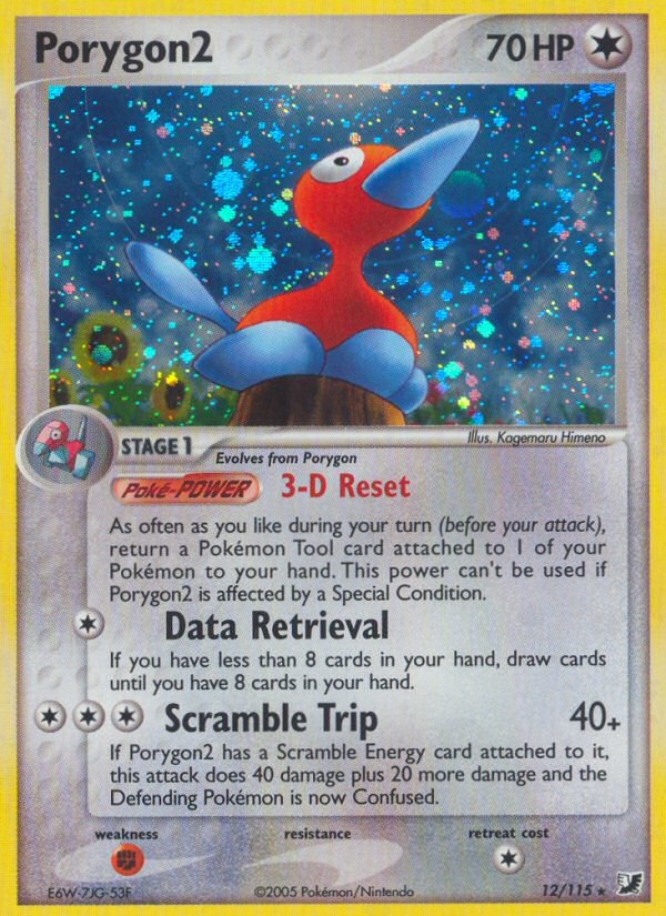 Porygon2 (12/115) [EX: Unseen Forces] | Exor Games Dartmouth