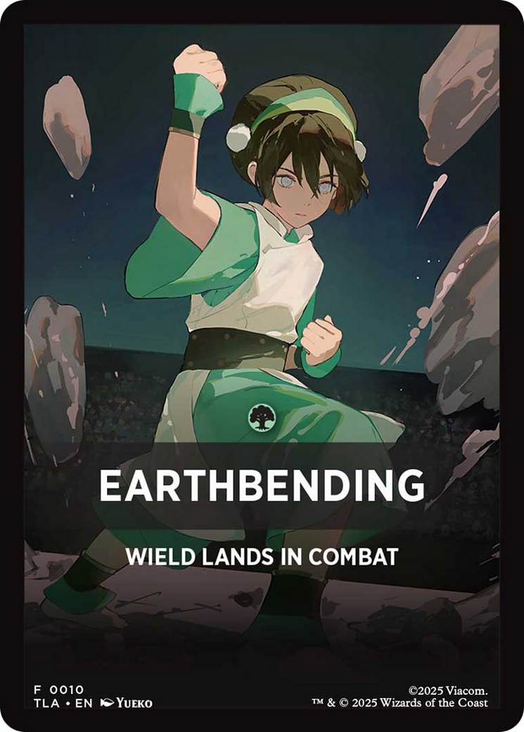 Earthbending Theme Card [Avatar: The Last Airbender] | Exor Games Dartmouth