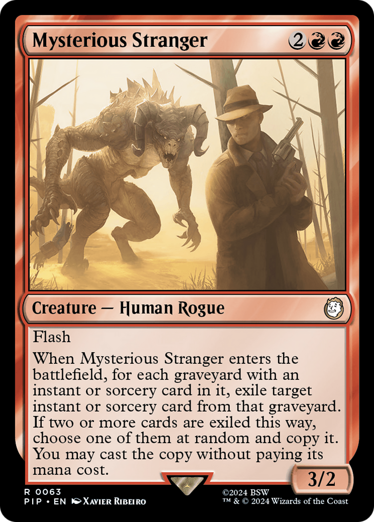 Mysterious Stranger [Fallout] | Exor Games Dartmouth