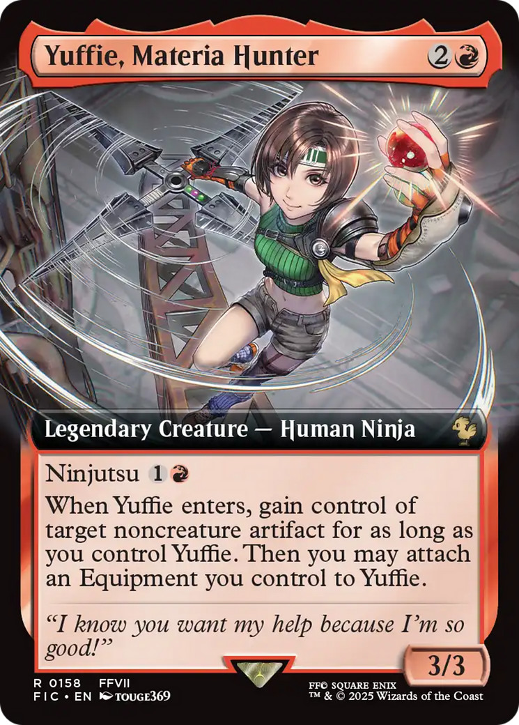 Yuffie, Materia Hunter (Extended Art) [FINAL FANTASY Commander] | Exor Games Dartmouth