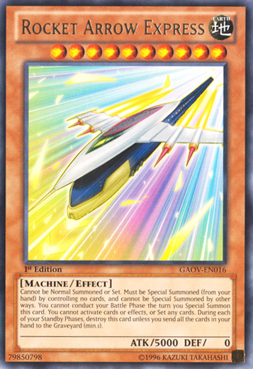 Rocket Arrow Express [GAOV-EN016] Rare | Exor Games Dartmouth
