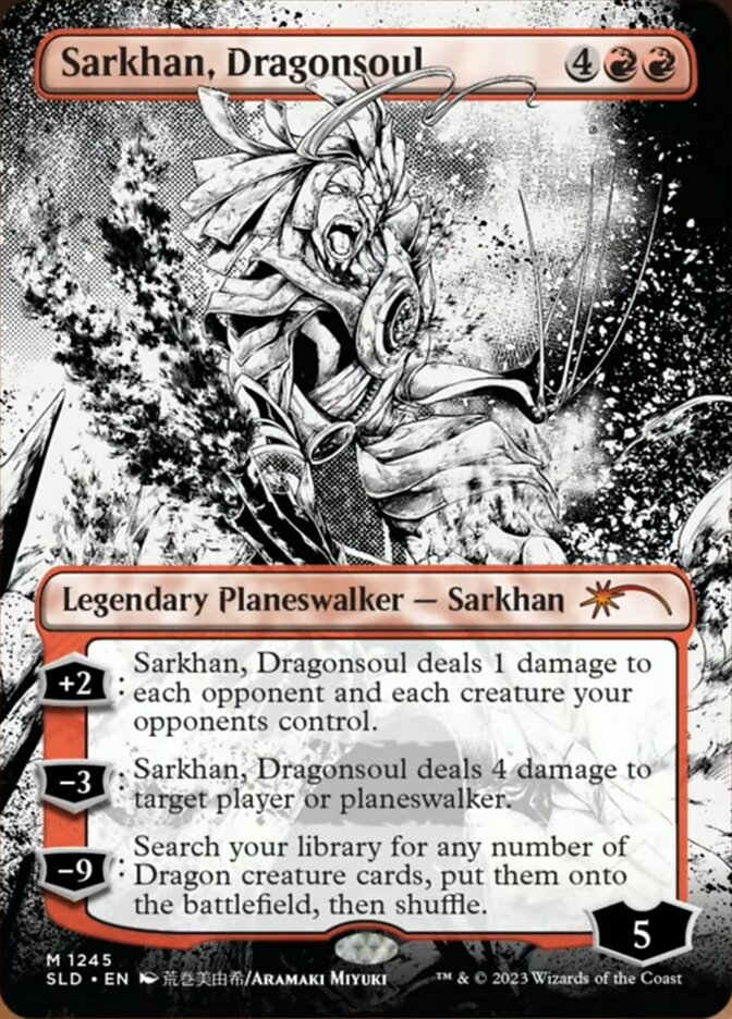 Sarkhan, Dragonsoul (Borderless) [Secret Lair Drop Series] | Exor Games Dartmouth