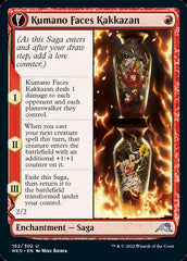 Kumano Faces Kakkazan // Etching of Kumano [Kamigawa: Neon Dynasty] | Exor Games Dartmouth