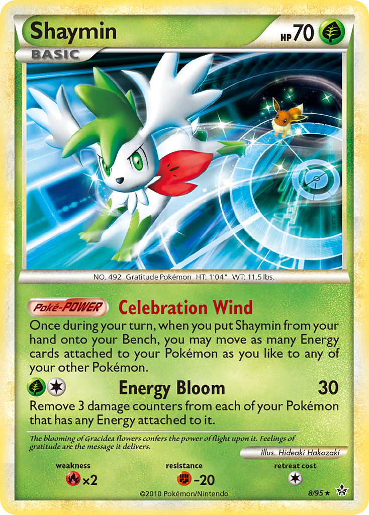 Shaymin (8/95) [HeartGold & SoulSilver: Unleashed] | Exor Games Dartmouth