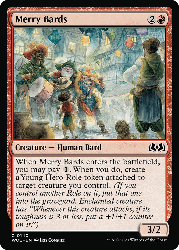 Merry Bards [Wilds of Eldraine] | Exor Games Dartmouth