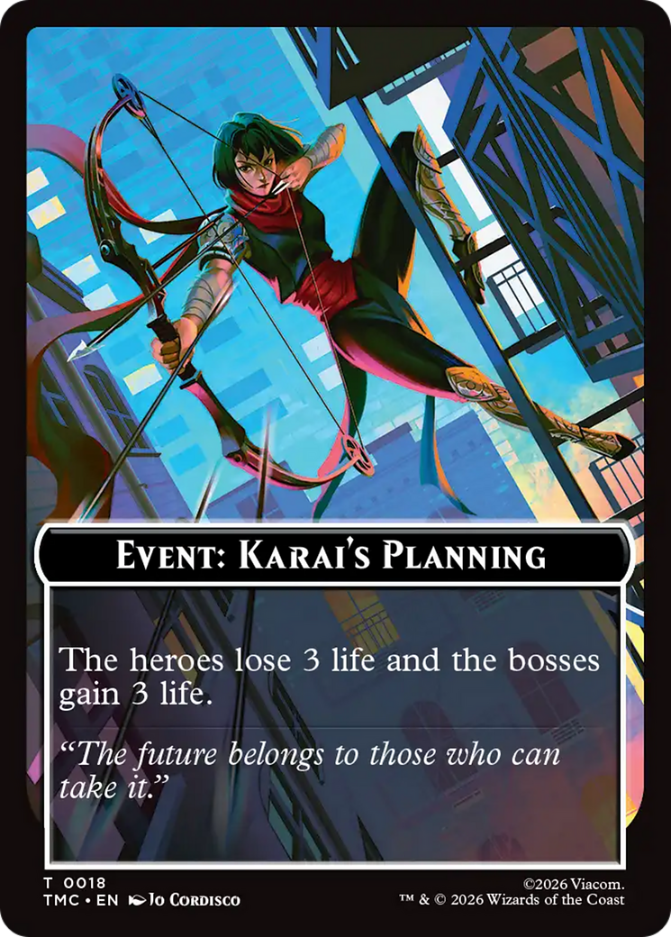 Event: Karai's Planning [Teenage Mutant Ninja Turtles Commander Tokens] | Exor Games Dartmouth