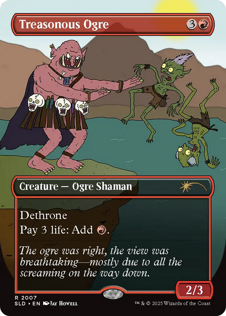 Treasonous Ogre [Secret Lair Drop Series] | Exor Games Dartmouth